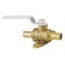 Apollo 1/2 in. Brass PEX Barb Ball Valve with Drain and Mounting Pad APXV12WD - alternate 8